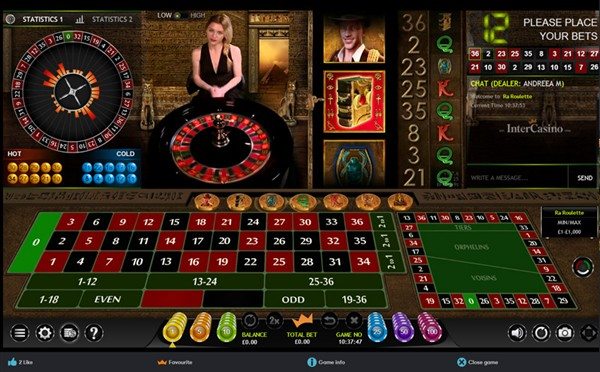 Ra Roulette Live Dealer