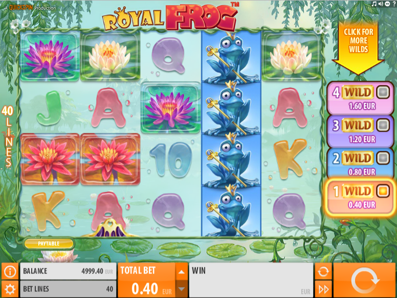 Frog Princess Slot Machine